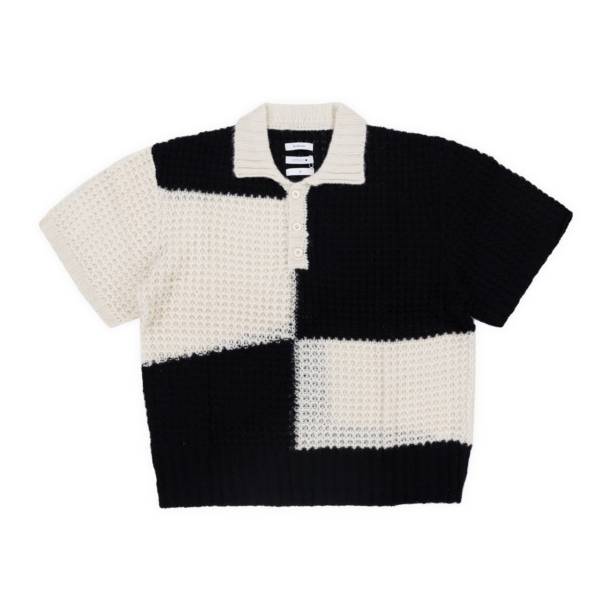 Loose Knit SS Polo - Mohair – Mr. Saturday