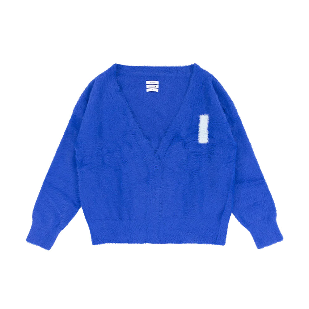 Bright shop blue cardigan