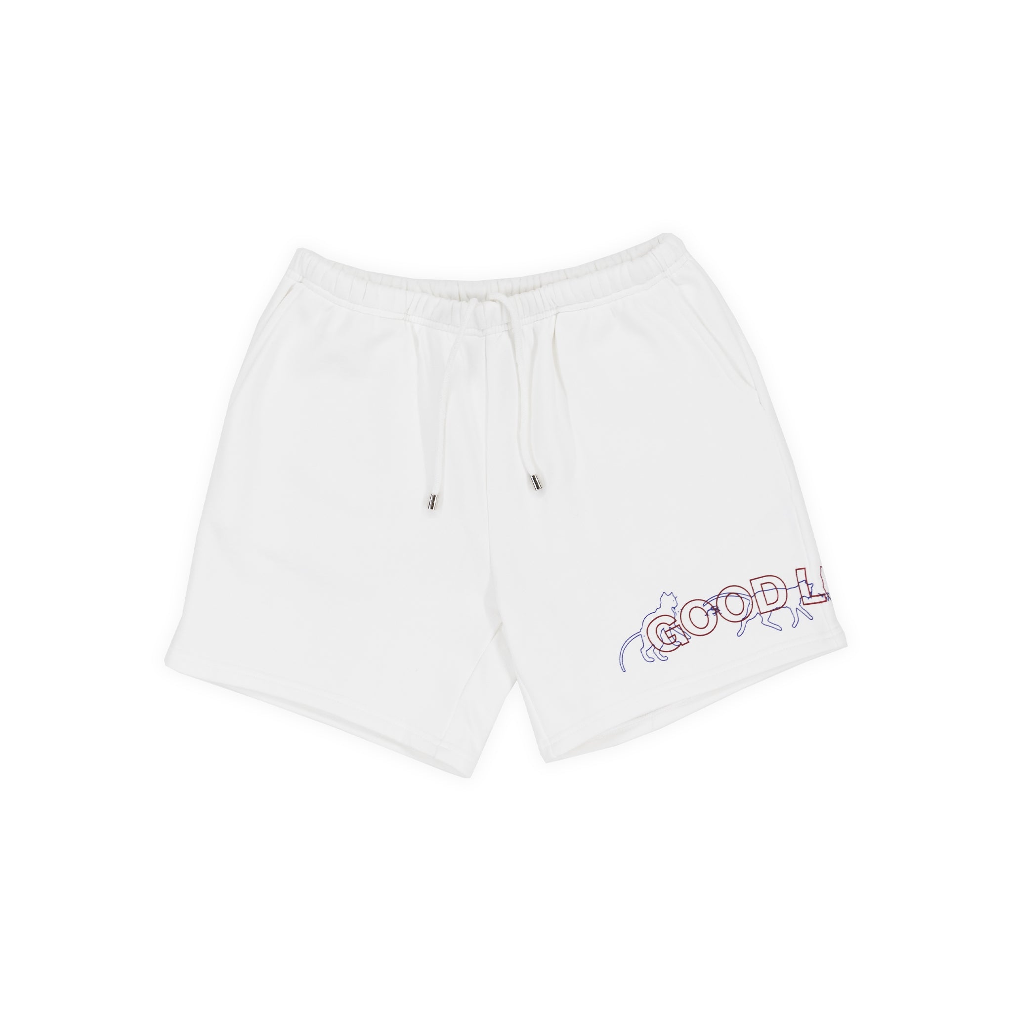 "Good Luck" Sweatshorts - Cotton (ECRU)