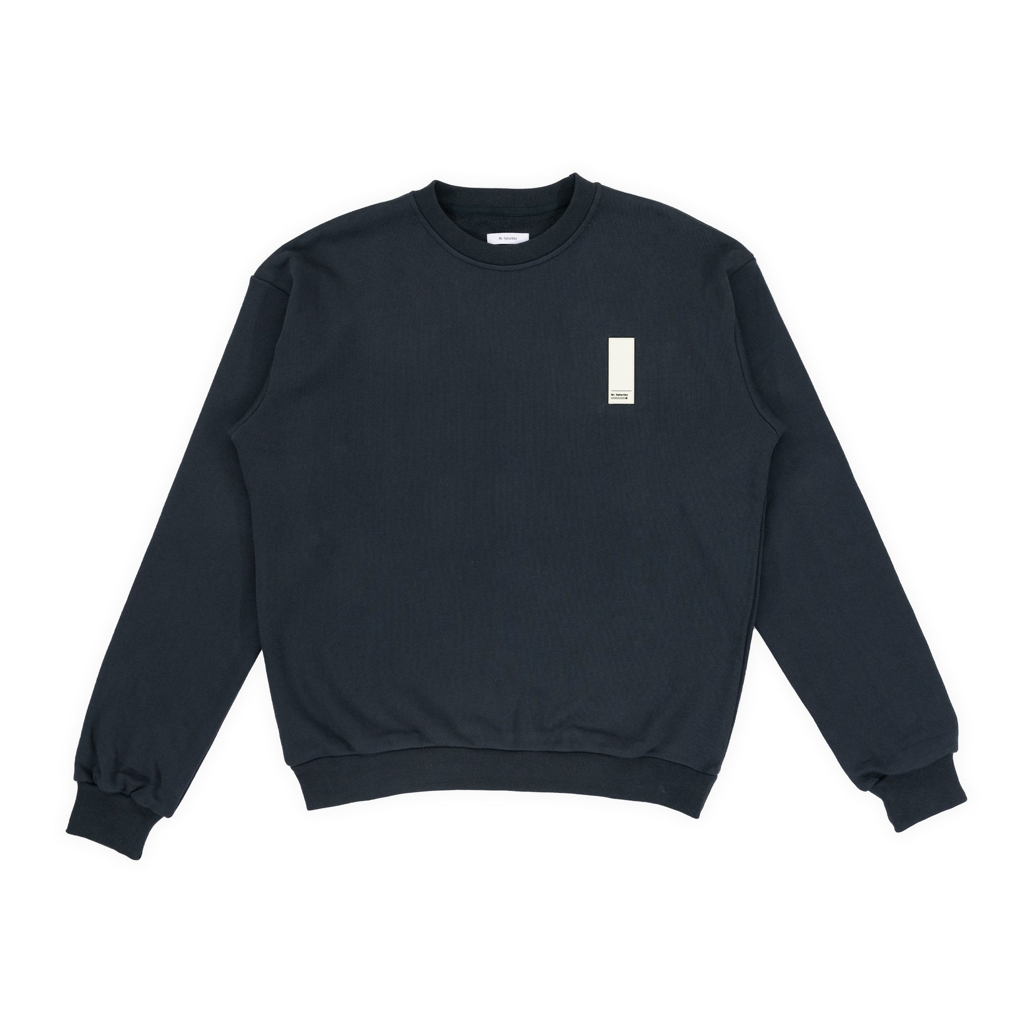 "Gallery Wall" Crewneck - Cotton (BLACK)