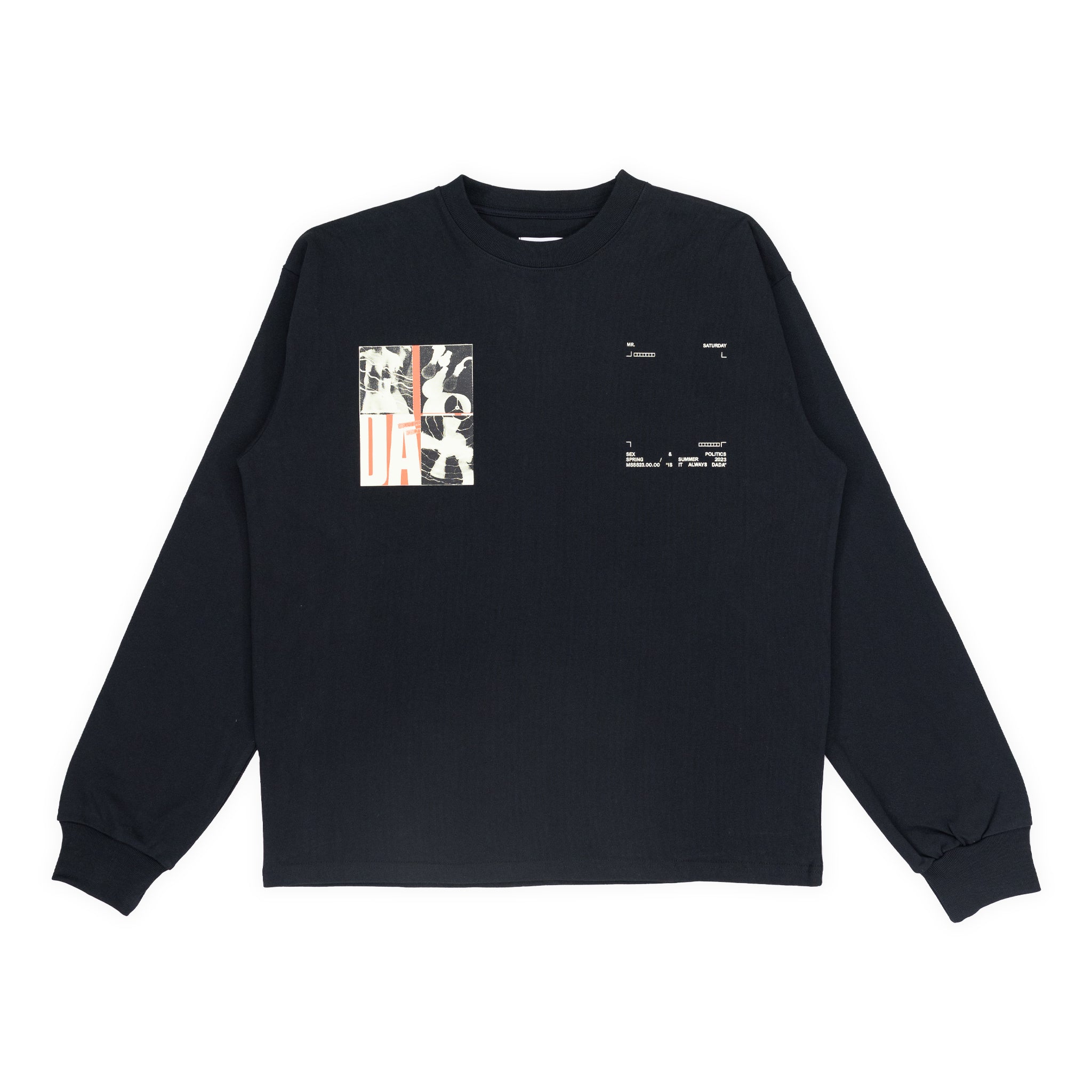 "Dada Check" LS - Cotton (BLACK)