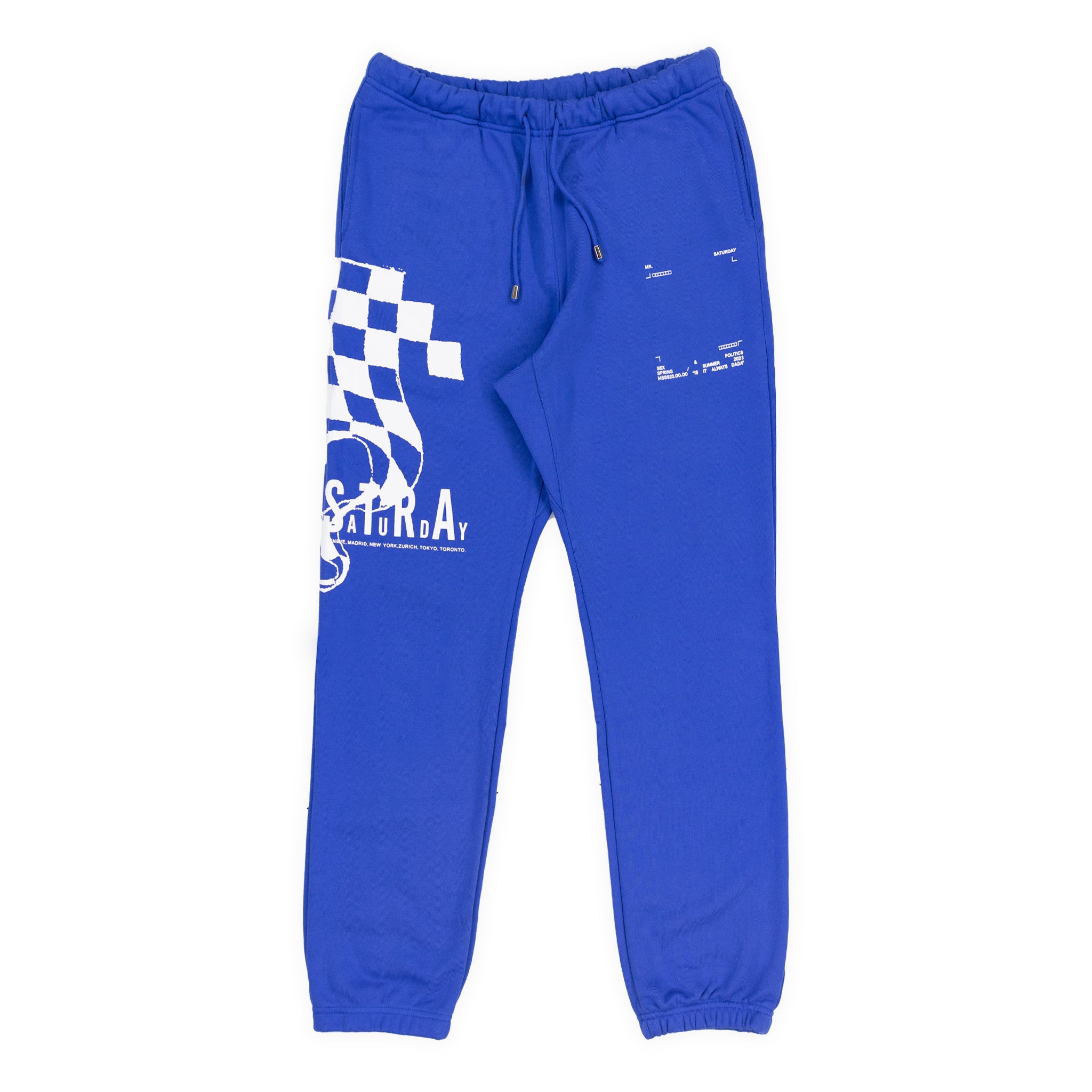 "Dada Check" Sweatpants - Cotton