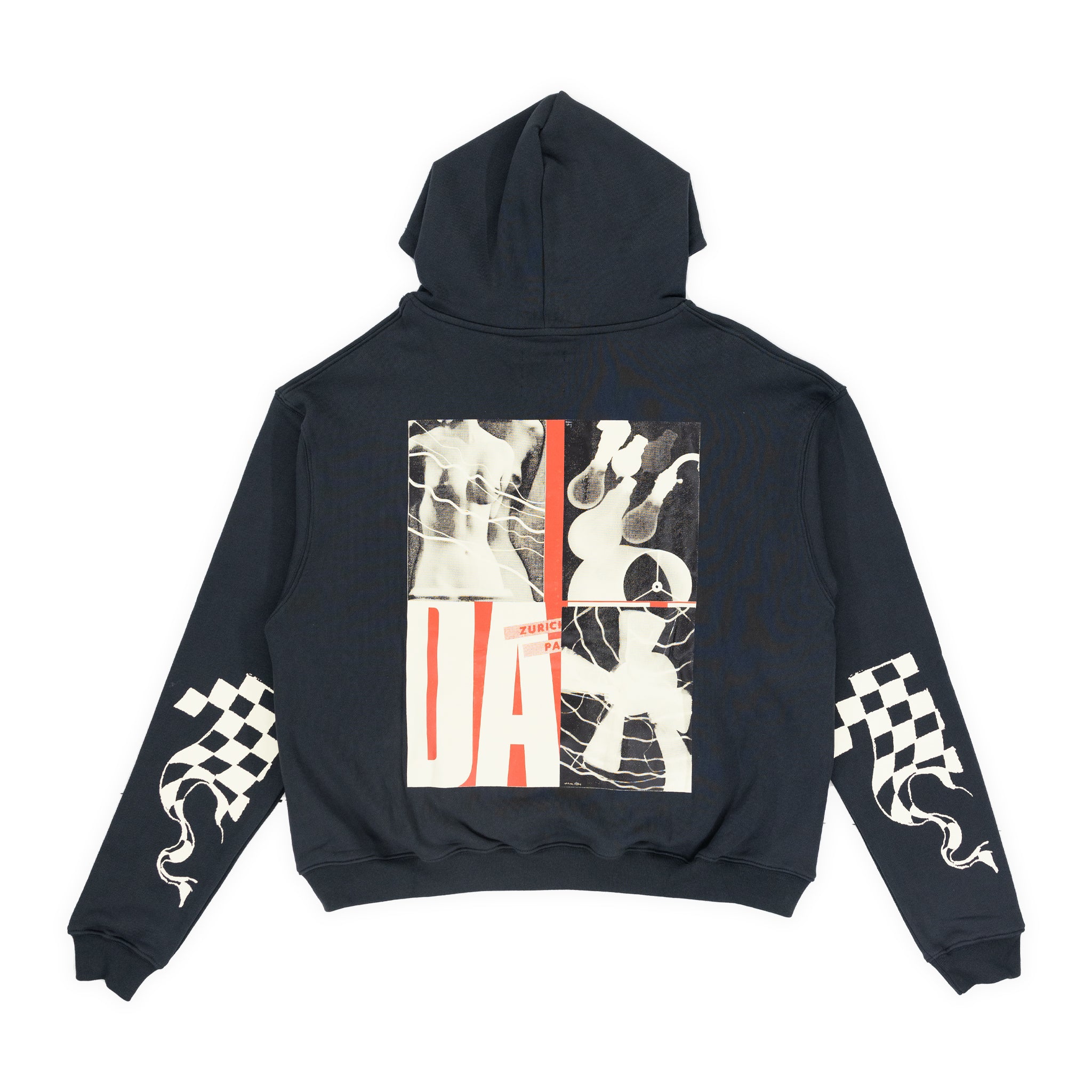 "Dada Check" Hoodie - Cotton